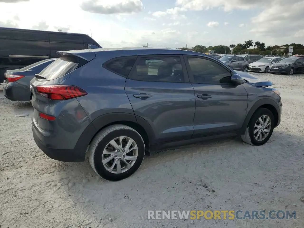3 Photograph of a damaged car KM8J23A46MU291356 HYUNDAI TUCSON 2021