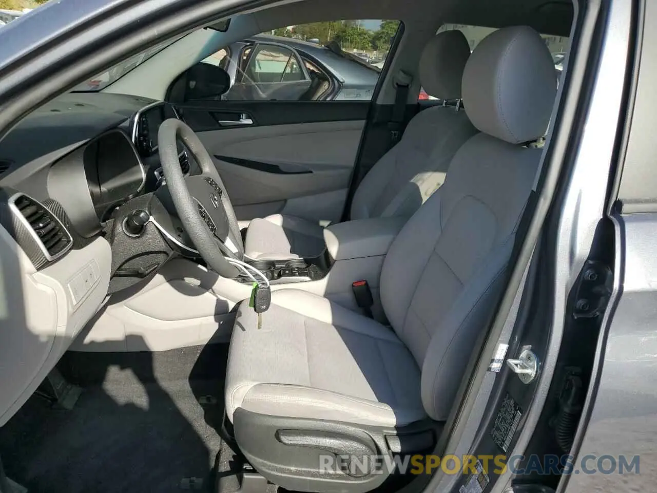 7 Photograph of a damaged car KM8J23A46MU291356 HYUNDAI TUCSON 2021