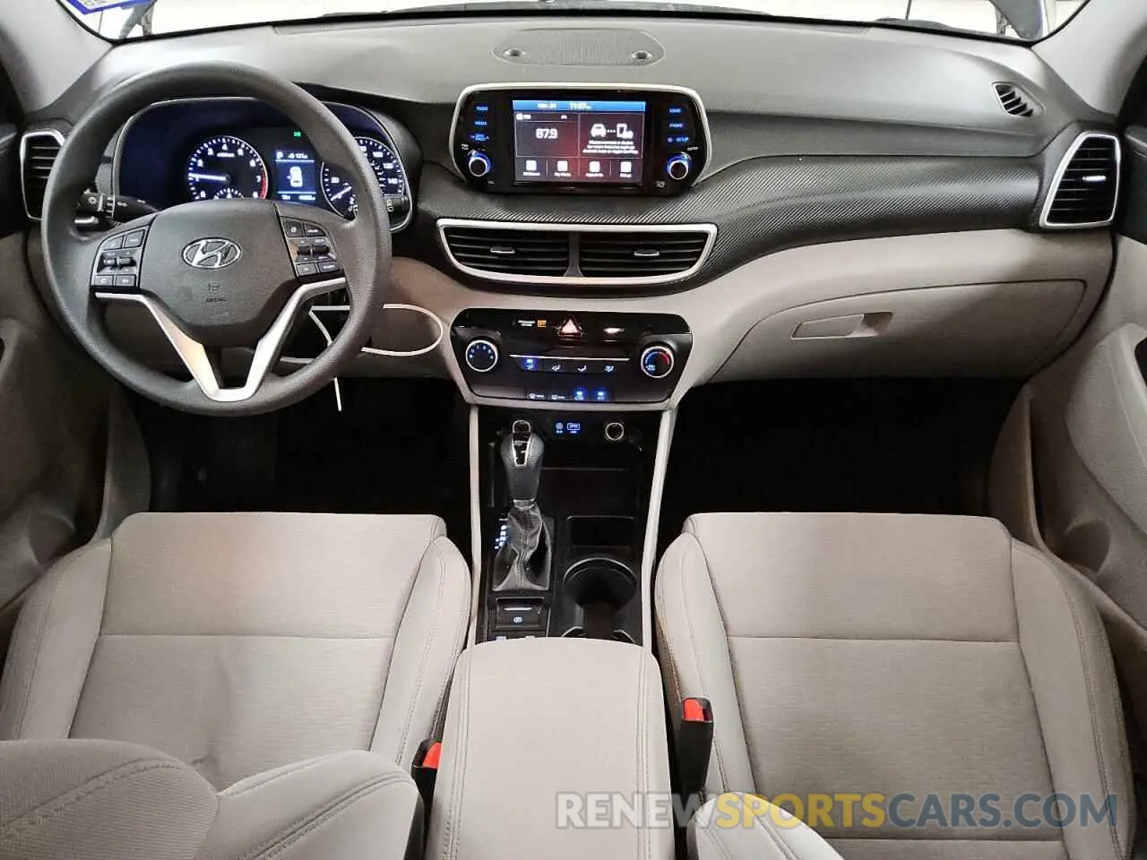 8 Photograph of a damaged car KM8J23A47MU314398 HYUNDAI TUCSON 2021