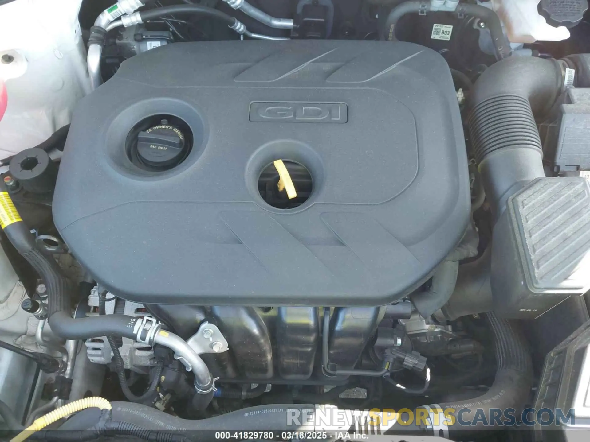 10 Photograph of a damaged car KM8J23A47MU327961 HYUNDAI TUCSON 2021
