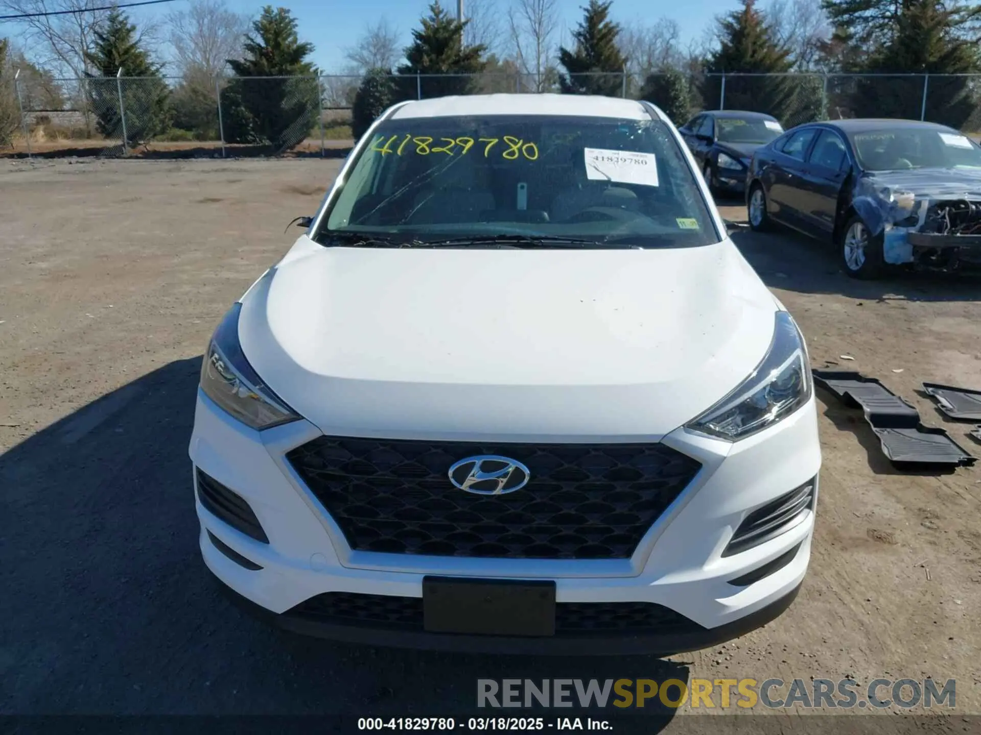 13 Photograph of a damaged car KM8J23A47MU327961 HYUNDAI TUCSON 2021
