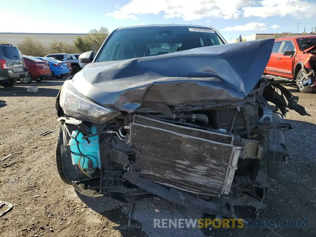 5 Photograph of a damaged car KM8J23A47MU365304 HYUNDAI TUCSON 2021