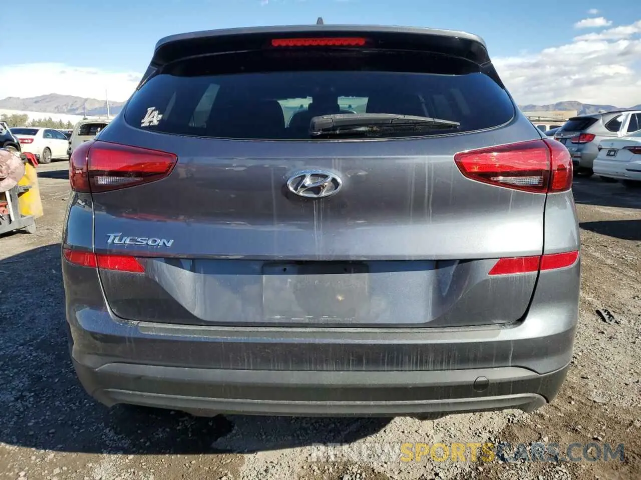 6 Photograph of a damaged car KM8J23A47MU365304 HYUNDAI TUCSON 2021