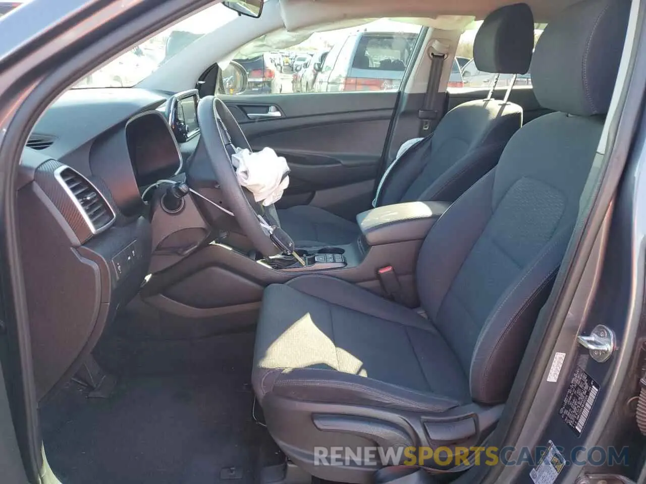 7 Photograph of a damaged car KM8J23A47MU365304 HYUNDAI TUCSON 2021