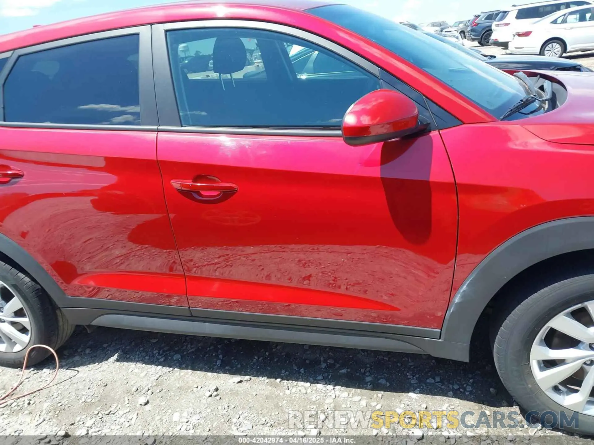 13 Photograph of a damaged car KM8J23A47MU379915 HYUNDAI TUCSON 2021