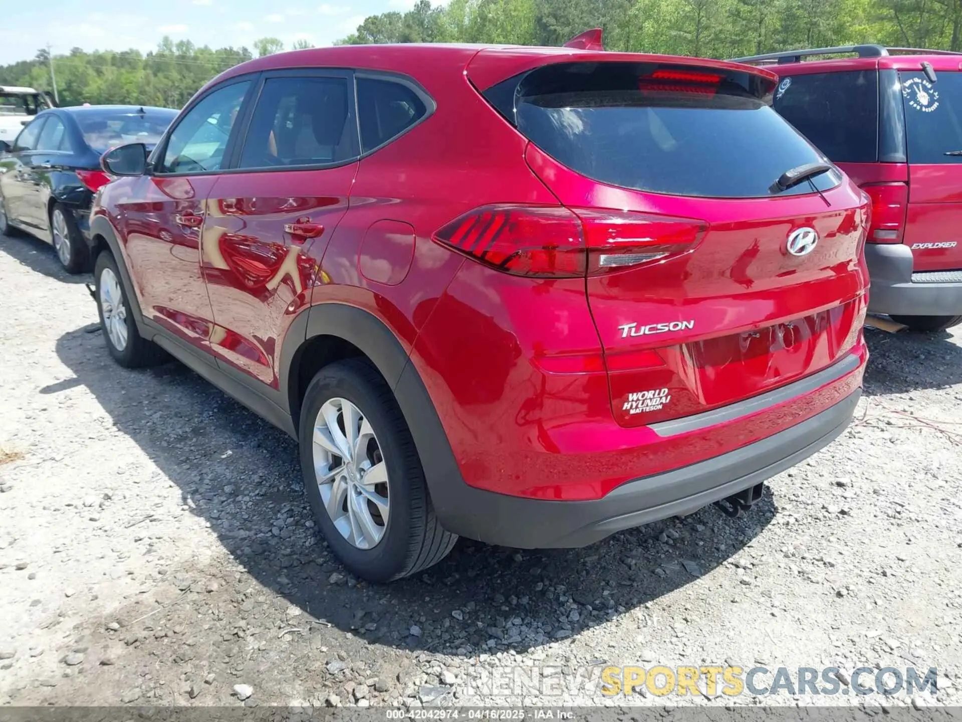 3 Photograph of a damaged car KM8J23A47MU379915 HYUNDAI TUCSON 2021