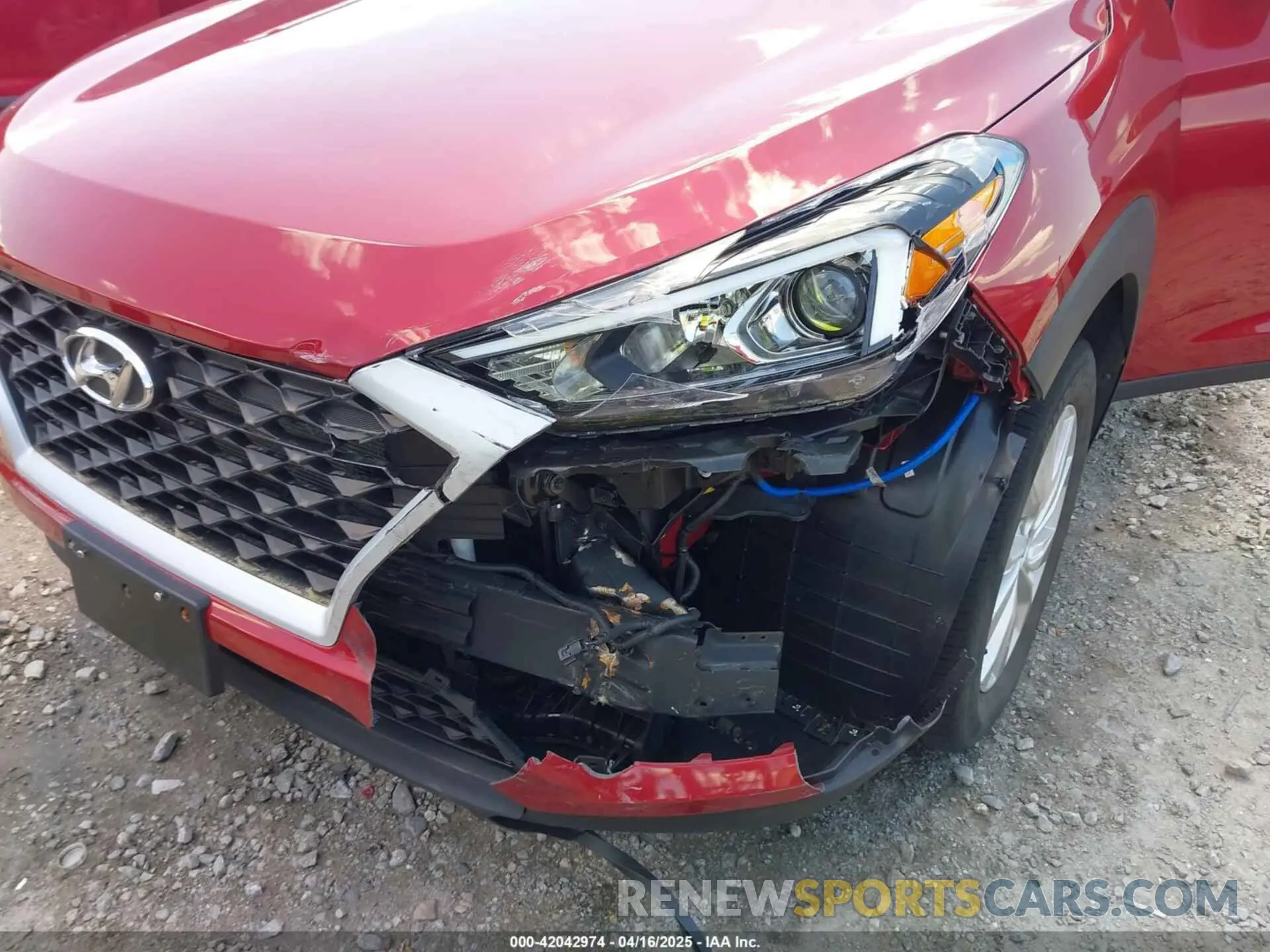 6 Photograph of a damaged car KM8J23A47MU379915 HYUNDAI TUCSON 2021