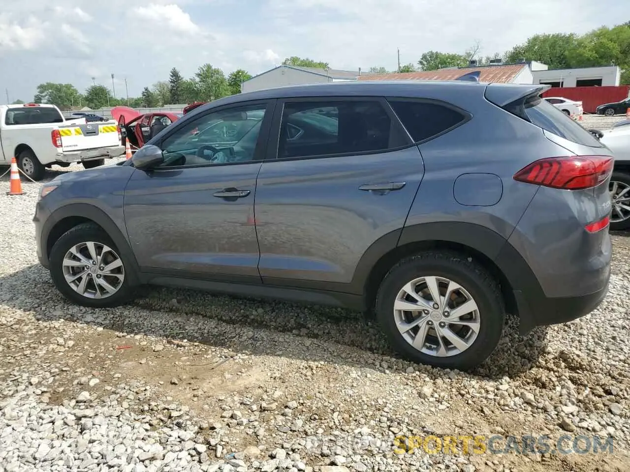 2 Photograph of a damaged car KM8J23A48MU299247 HYUNDAI TUCSON 2021