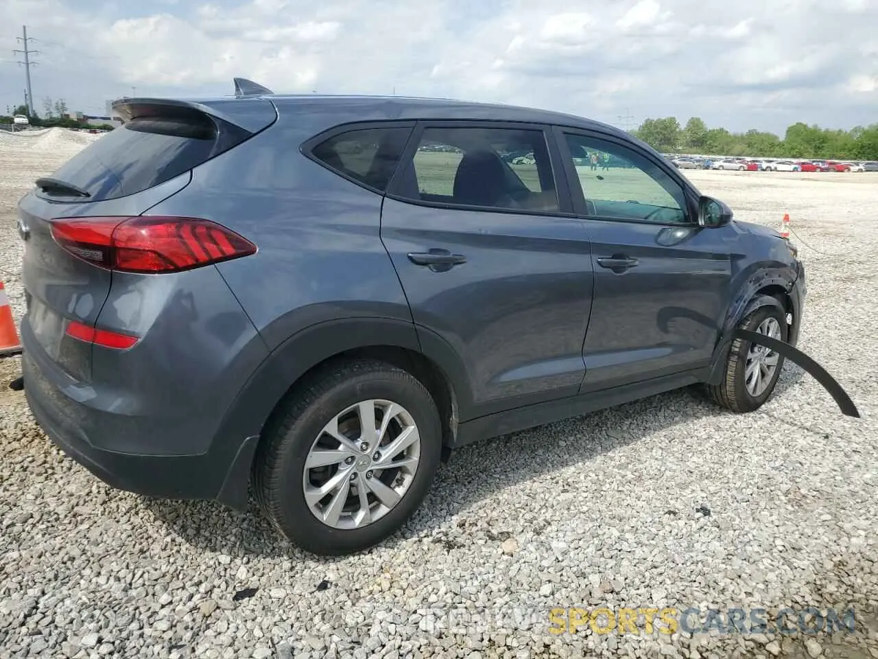 3 Photograph of a damaged car KM8J23A48MU299247 HYUNDAI TUCSON 2021
