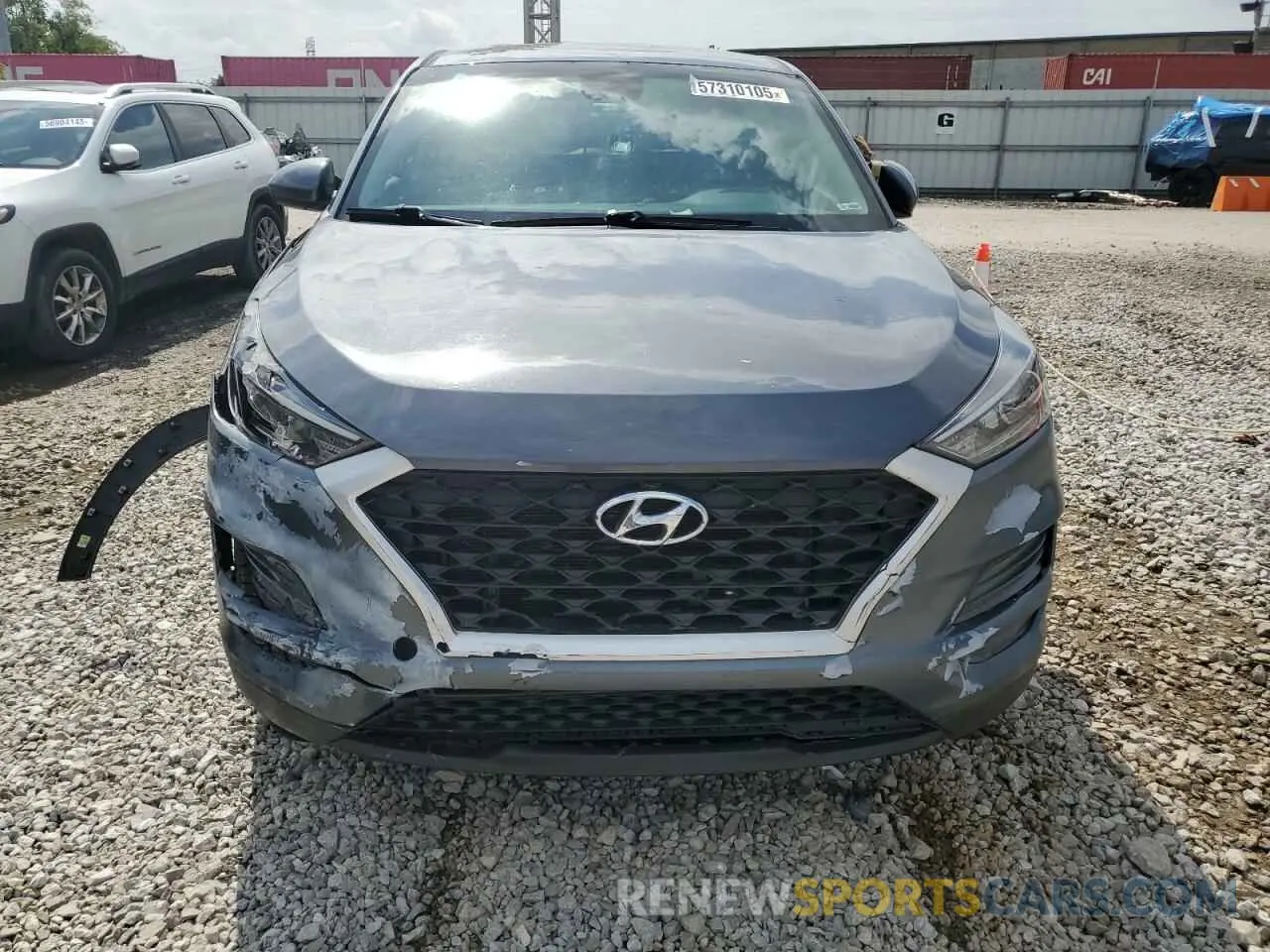 5 Photograph of a damaged car KM8J23A48MU299247 HYUNDAI TUCSON 2021