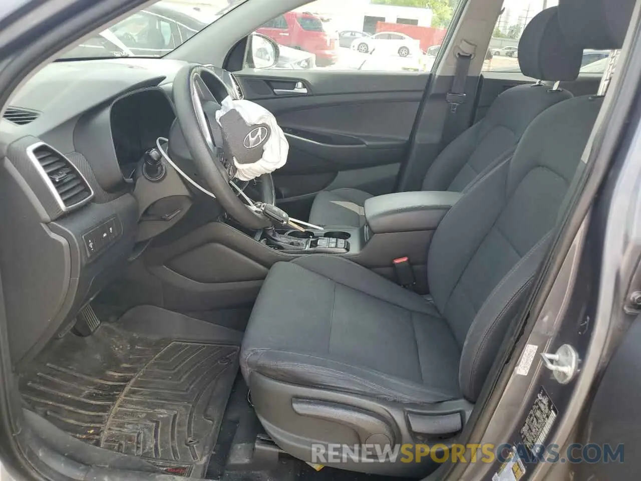 7 Photograph of a damaged car KM8J23A48MU299247 HYUNDAI TUCSON 2021