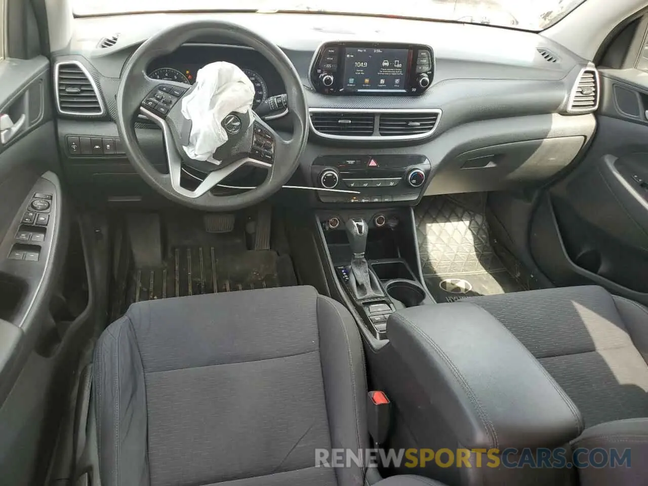 8 Photograph of a damaged car KM8J23A48MU299247 HYUNDAI TUCSON 2021