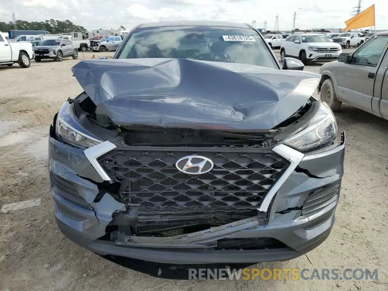 5 Photograph of a damaged car KM8J23A48MU310229 HYUNDAI TUCSON 2021