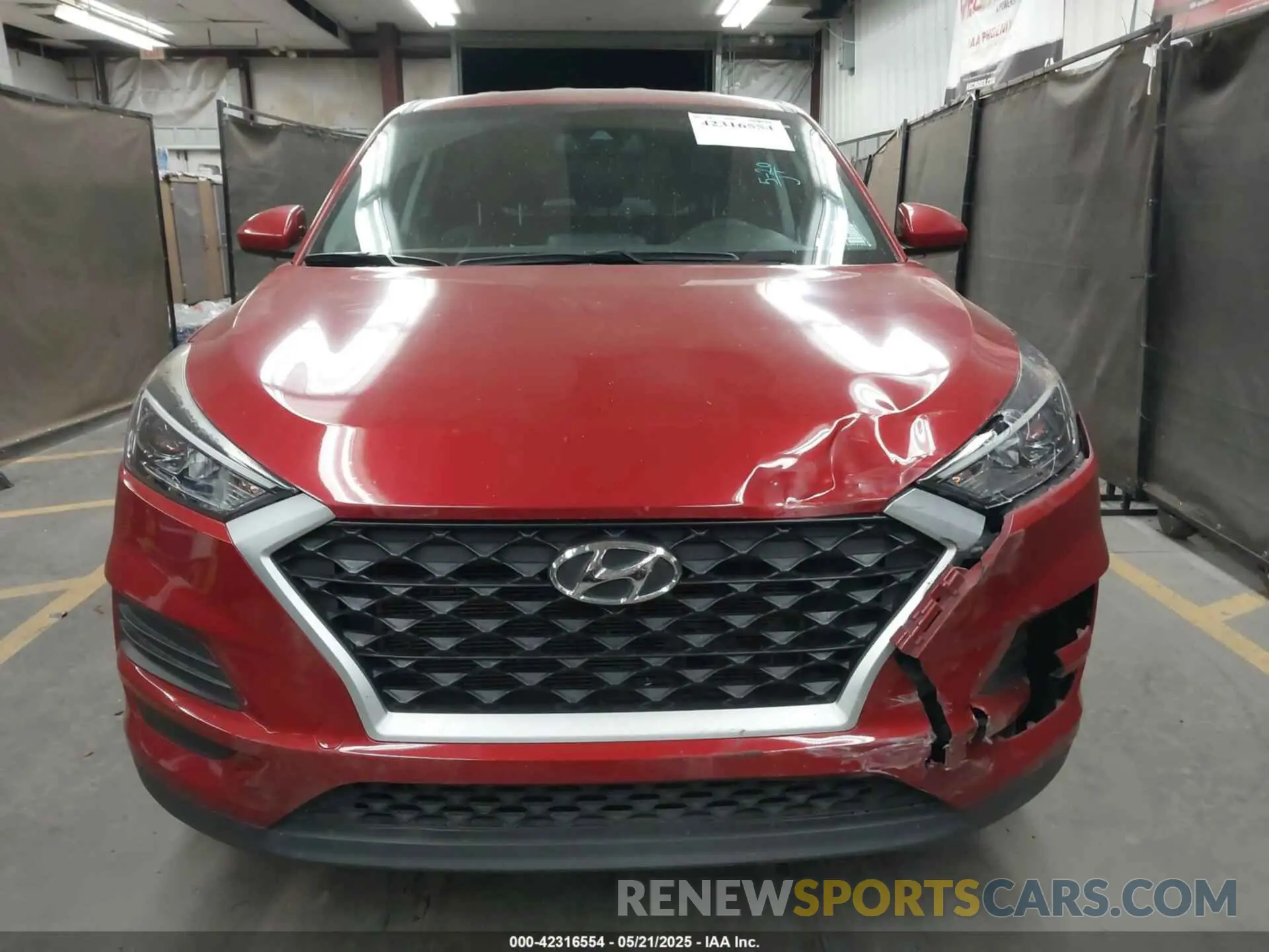 12 Photograph of a damaged car KM8J23A48MU364727 HYUNDAI TUCSON 2021