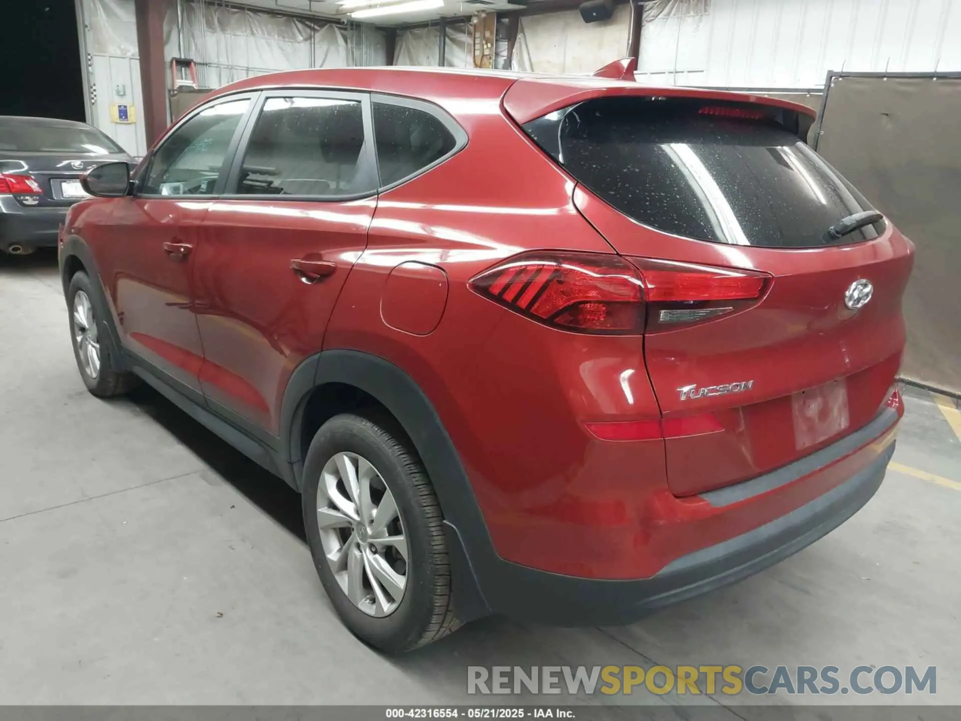 3 Photograph of a damaged car KM8J23A48MU364727 HYUNDAI TUCSON 2021