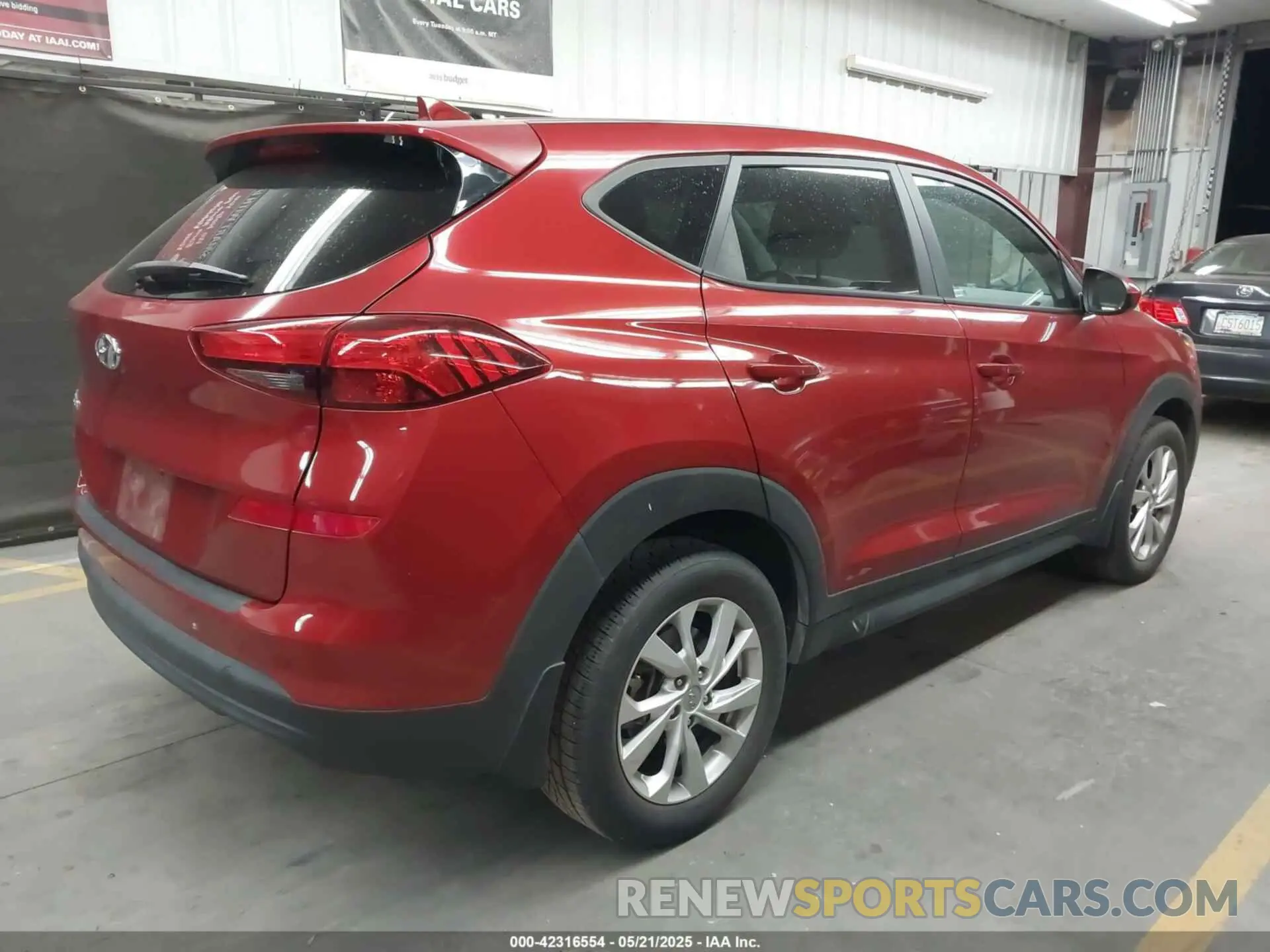 4 Photograph of a damaged car KM8J23A48MU364727 HYUNDAI TUCSON 2021