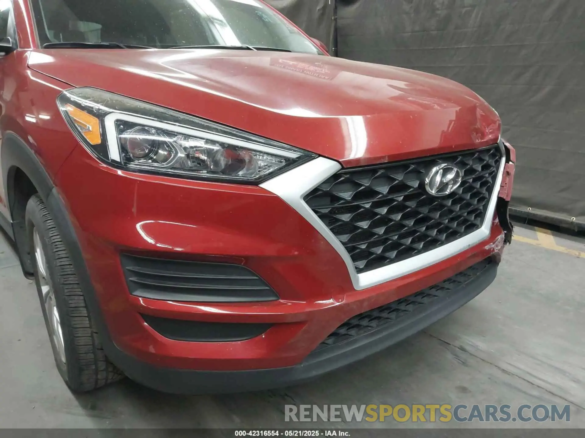 6 Photograph of a damaged car KM8J23A48MU364727 HYUNDAI TUCSON 2021