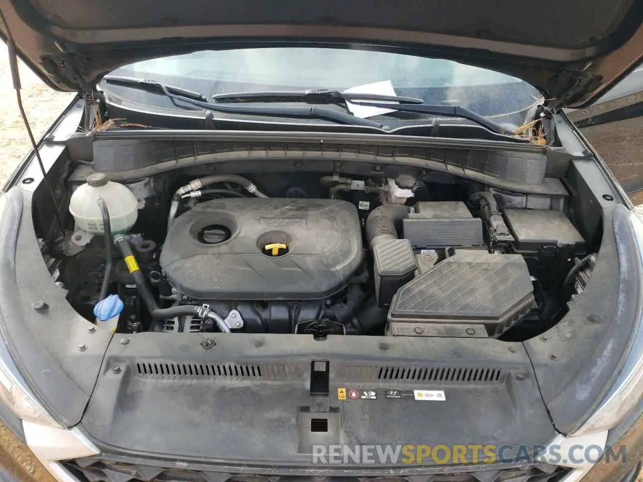 14 Photograph of a damaged car KM8J23A49MU290332 HYUNDAI TUCSON 2021