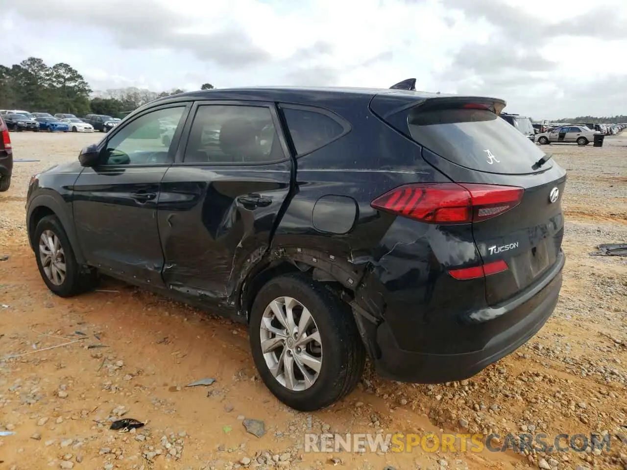 2 Photograph of a damaged car KM8J23A49MU290332 HYUNDAI TUCSON 2021