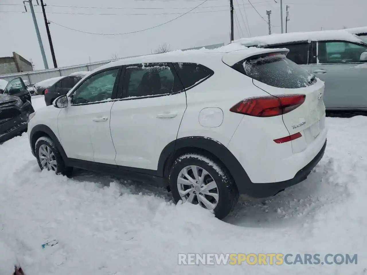 2 Photograph of a damaged car KM8J23A49MU330358 HYUNDAI TUCSON 2021