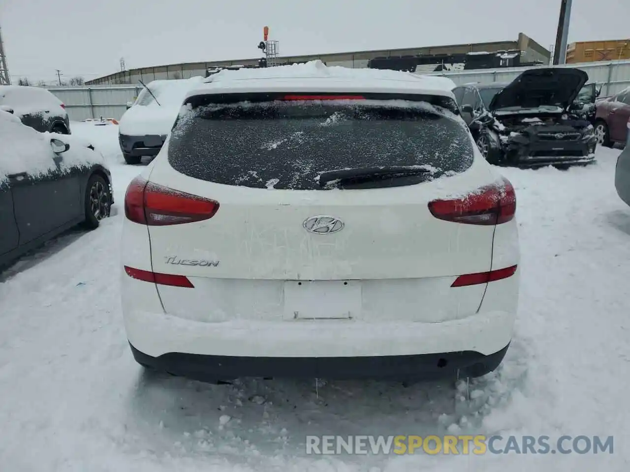 6 Photograph of a damaged car KM8J23A49MU330358 HYUNDAI TUCSON 2021