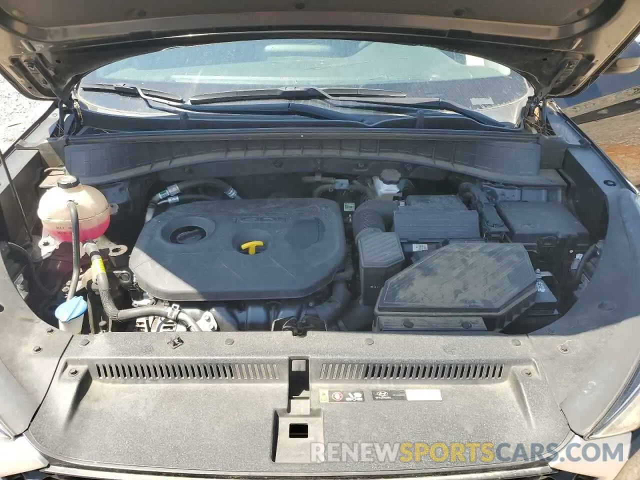 13 Photograph of a damaged car KM8J23A49MU360430 HYUNDAI TUCSON 2021
