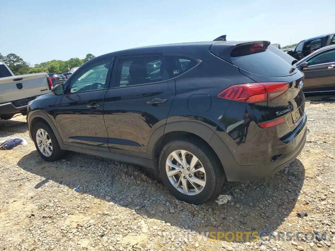 2 Photograph of a damaged car KM8J23A49MU360430 HYUNDAI TUCSON 2021