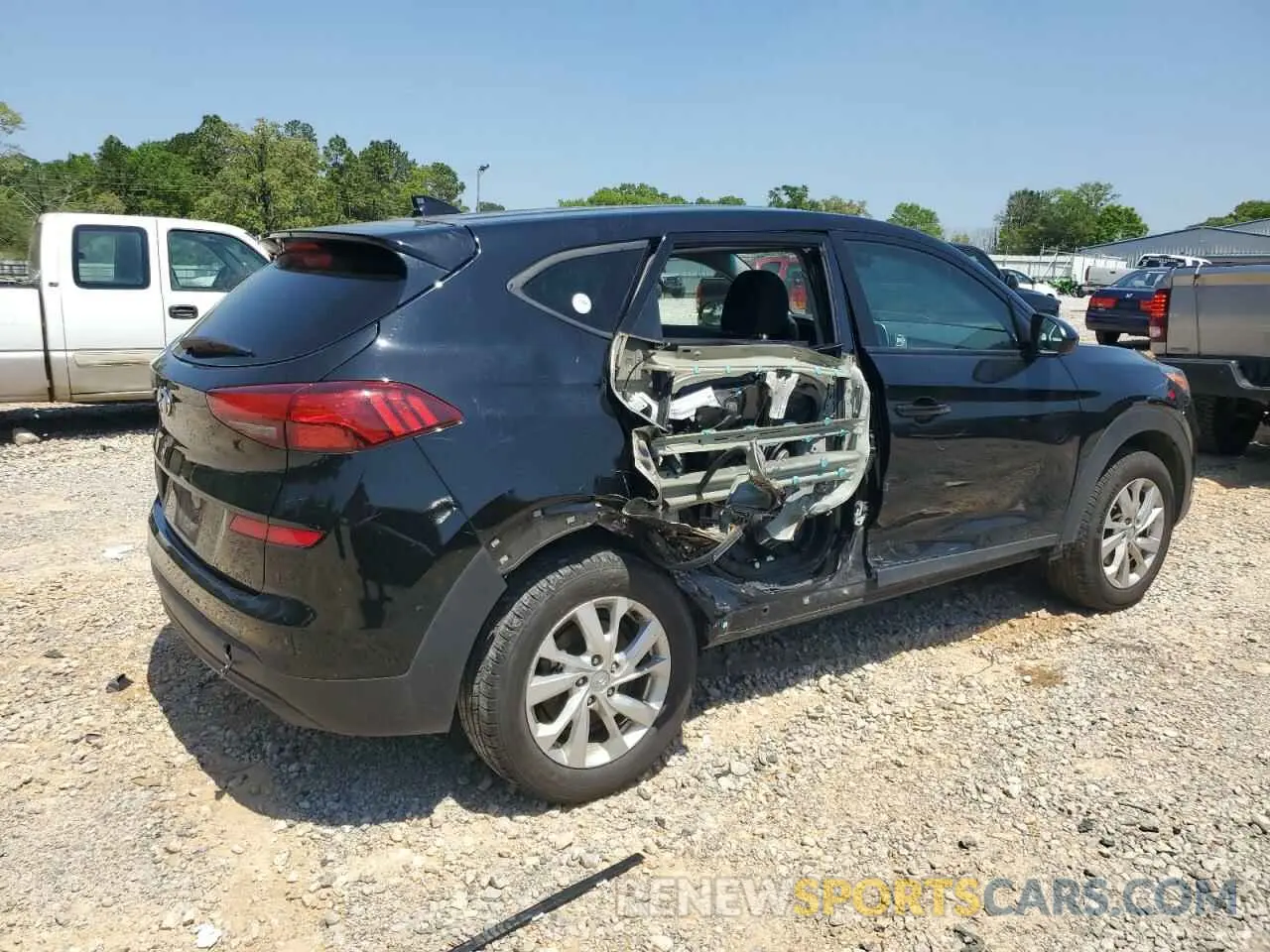 3 Photograph of a damaged car KM8J23A49MU360430 HYUNDAI TUCSON 2021