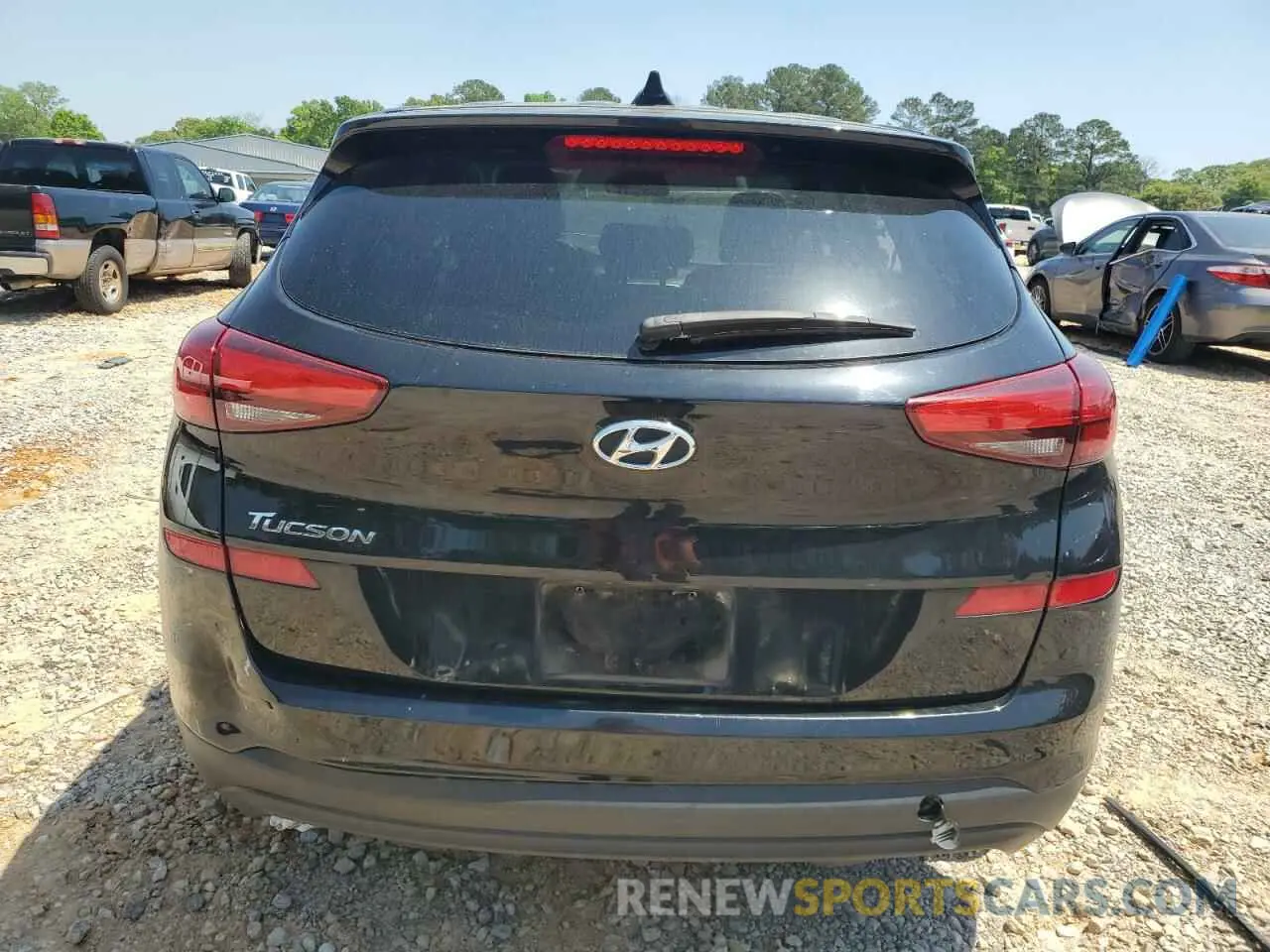 6 Photograph of a damaged car KM8J23A49MU360430 HYUNDAI TUCSON 2021