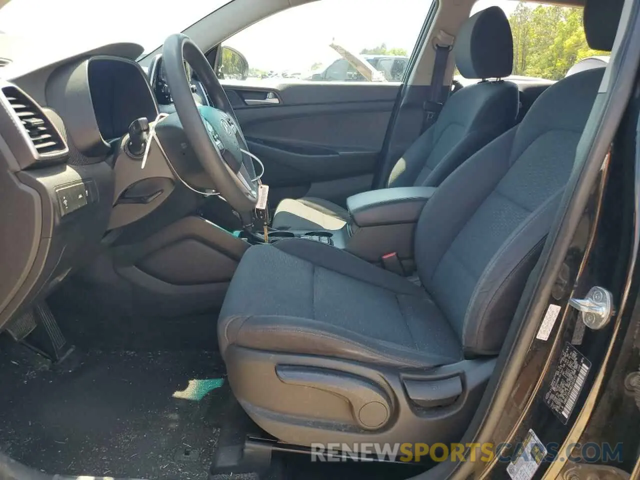7 Photograph of a damaged car KM8J23A49MU360430 HYUNDAI TUCSON 2021