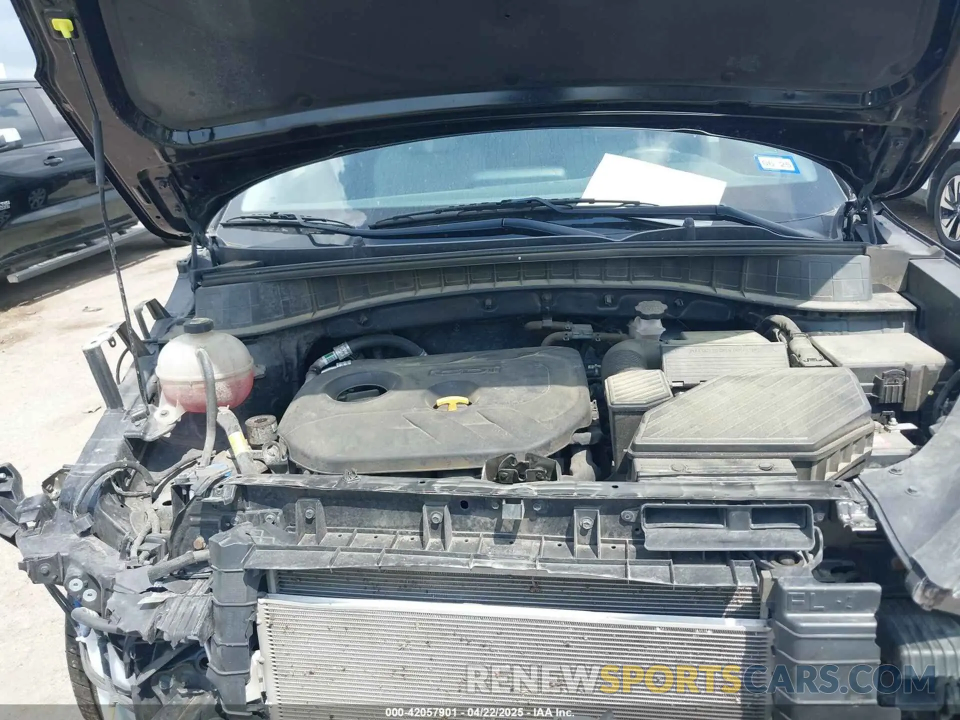 10 Photograph of a damaged car KM8J23A49MU404586 HYUNDAI TUCSON 2021