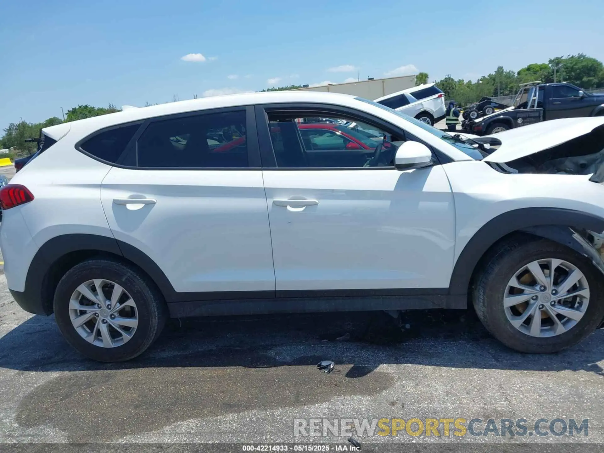 13 Photograph of a damaged car KM8J23A4XMU319045 HYUNDAI TUCSON 2021