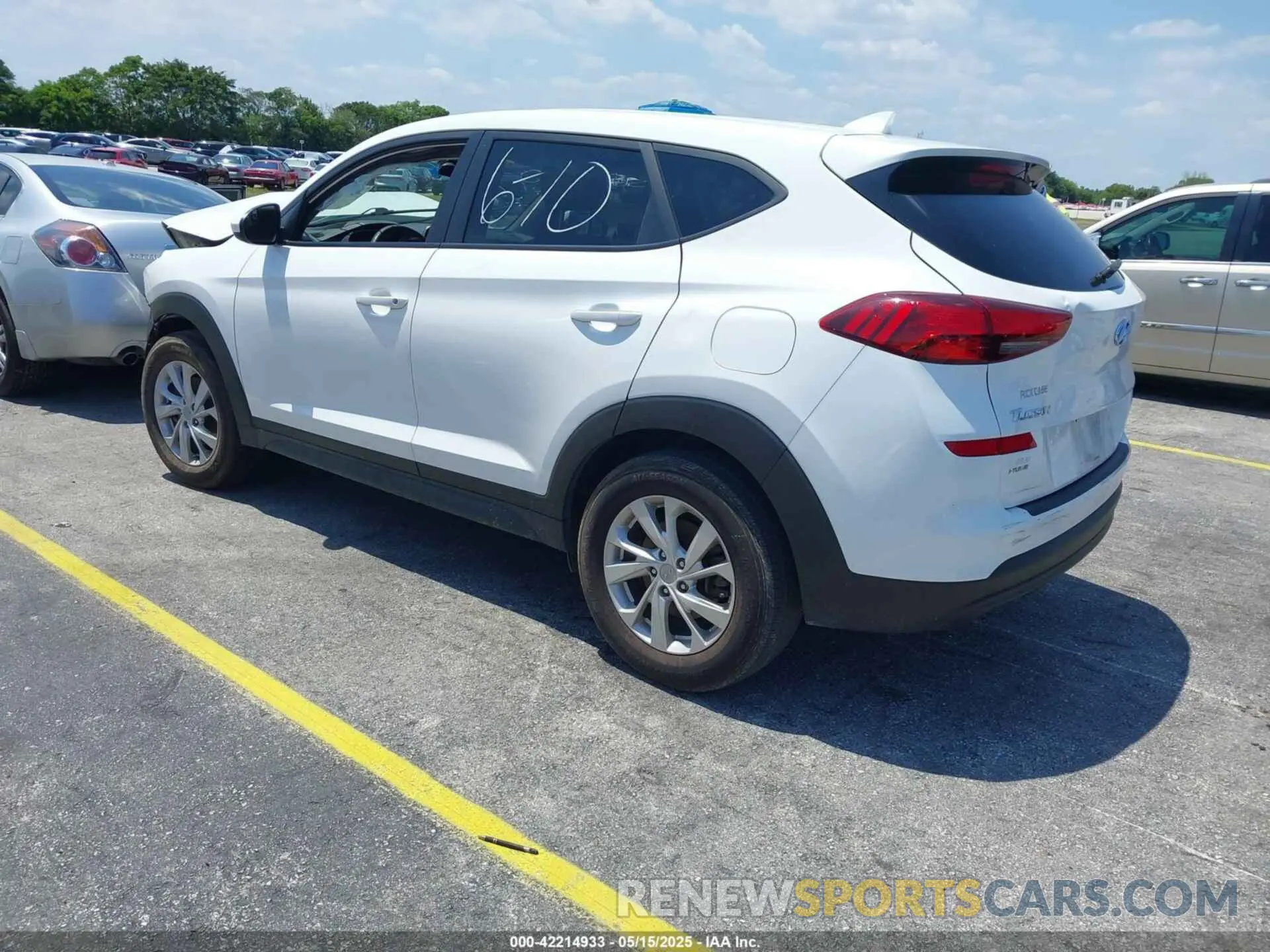 3 Photograph of a damaged car KM8J23A4XMU319045 HYUNDAI TUCSON 2021