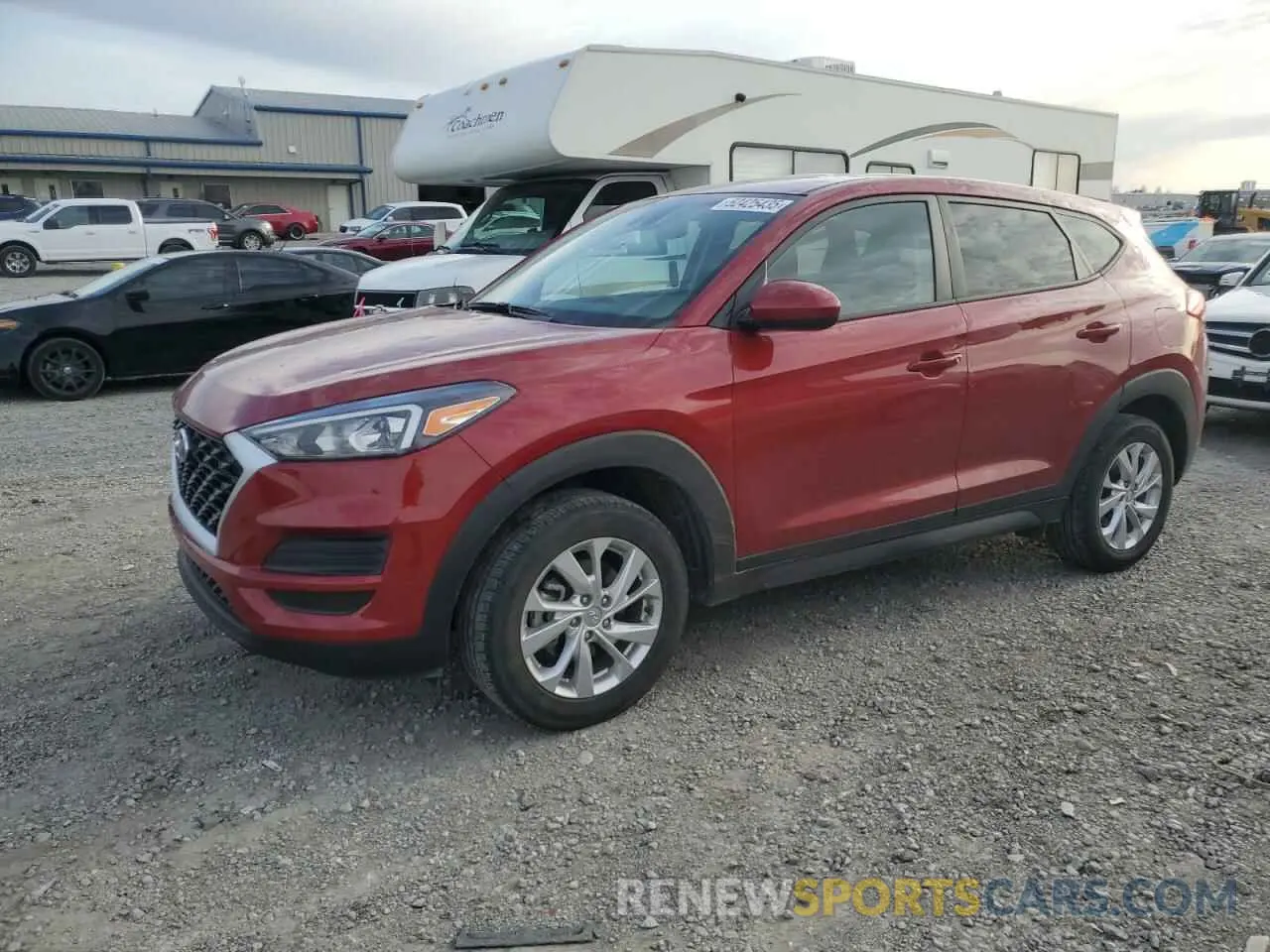 1 Photograph of a damaged car KM8J23A4XMU379892 HYUNDAI TUCSON 2021