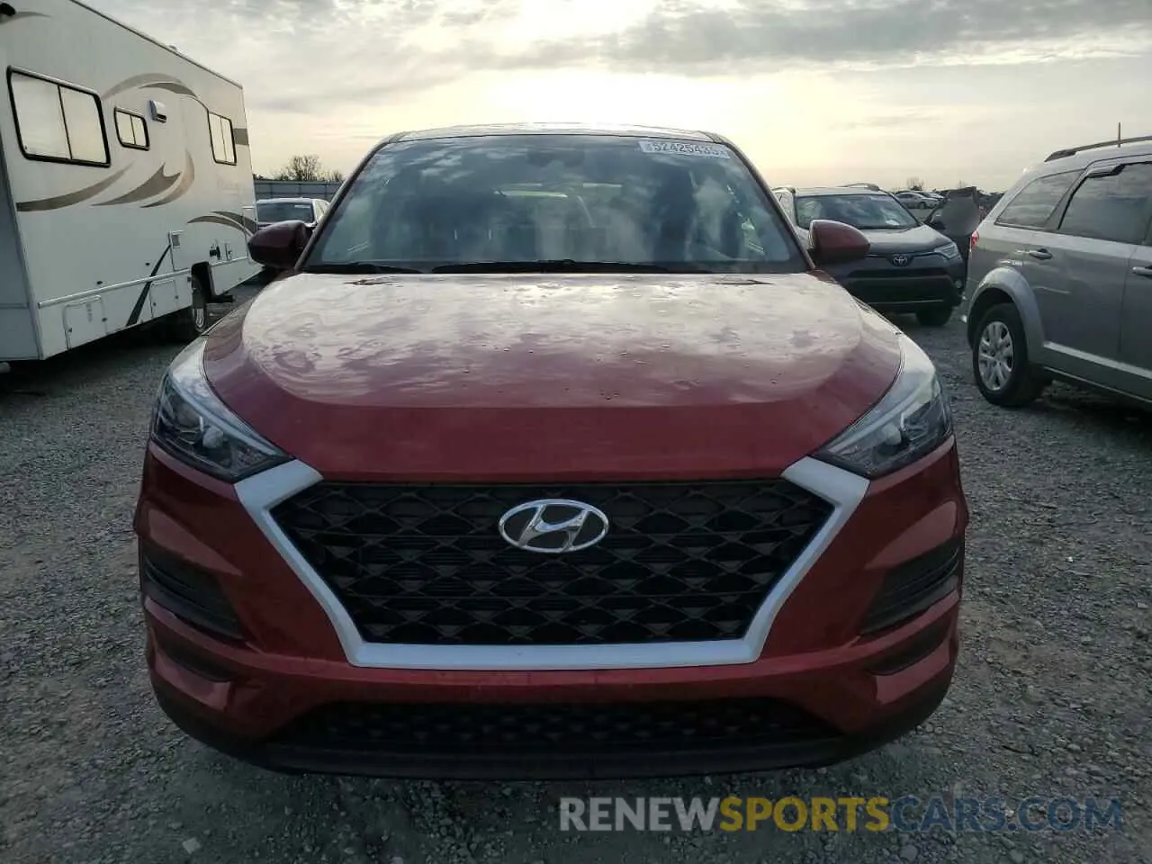 5 Photograph of a damaged car KM8J23A4XMU379892 HYUNDAI TUCSON 2021