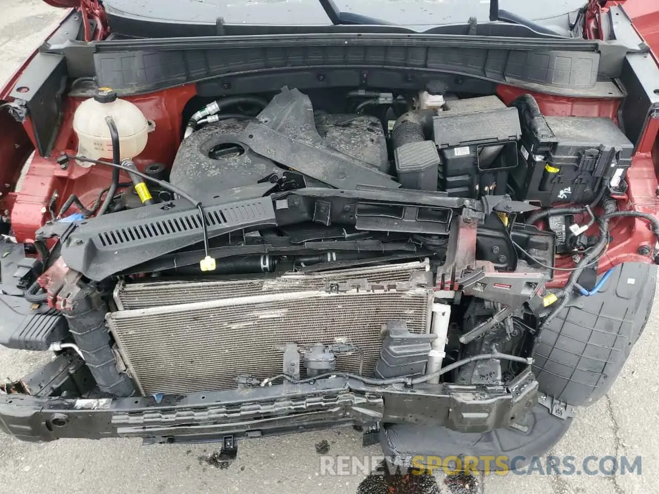 13 Photograph of a damaged car KM8J2CA40MU345525 HYUNDAI TUCSON 2021