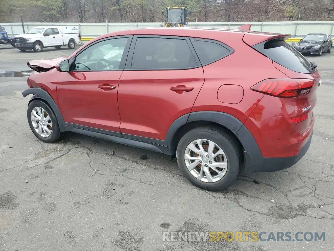 2 Photograph of a damaged car KM8J2CA40MU345525 HYUNDAI TUCSON 2021