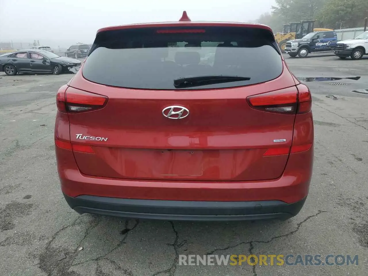 6 Photograph of a damaged car KM8J2CA40MU345525 HYUNDAI TUCSON 2021