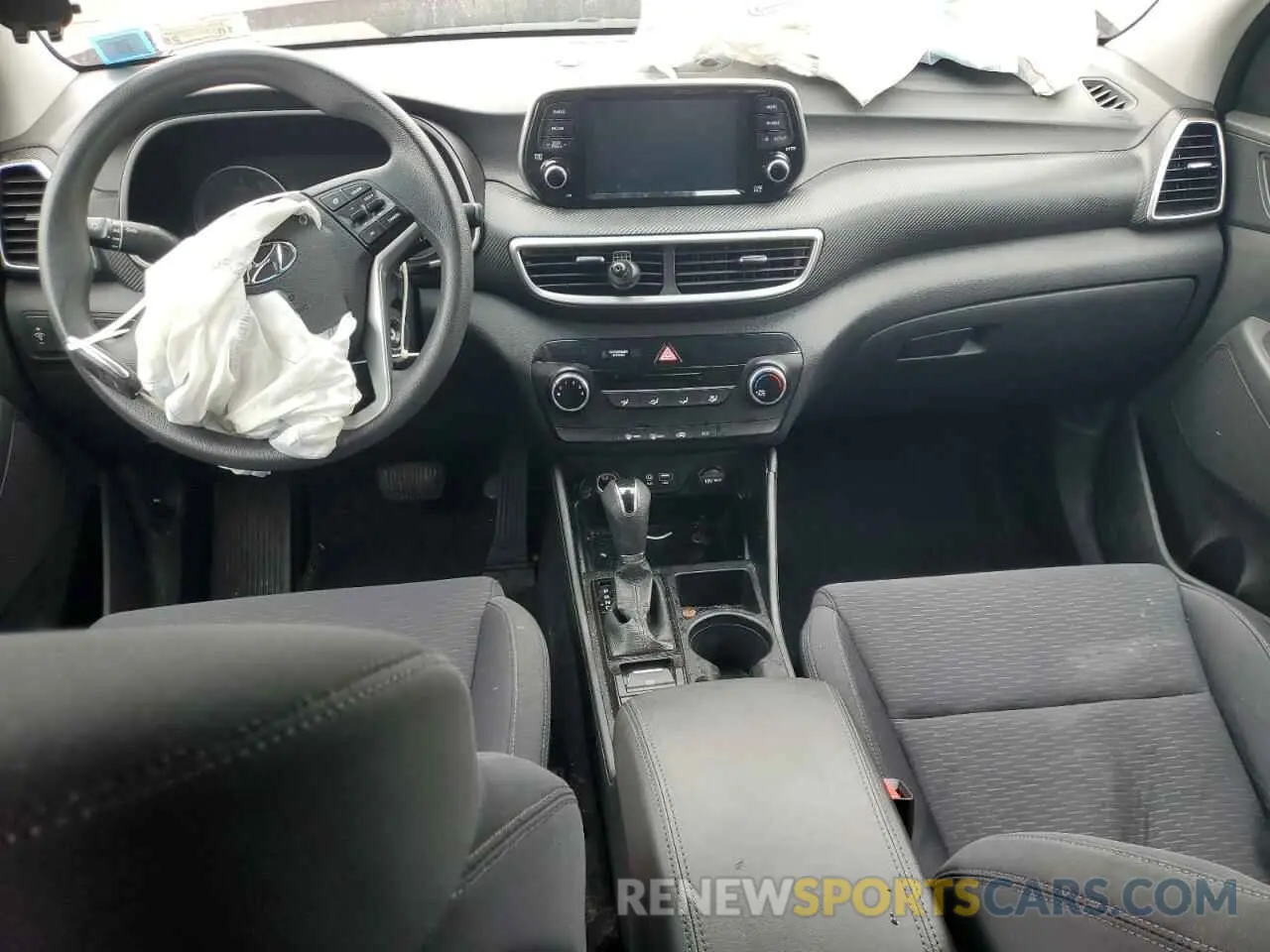 8 Photograph of a damaged car KM8J2CA40MU345525 HYUNDAI TUCSON 2021
