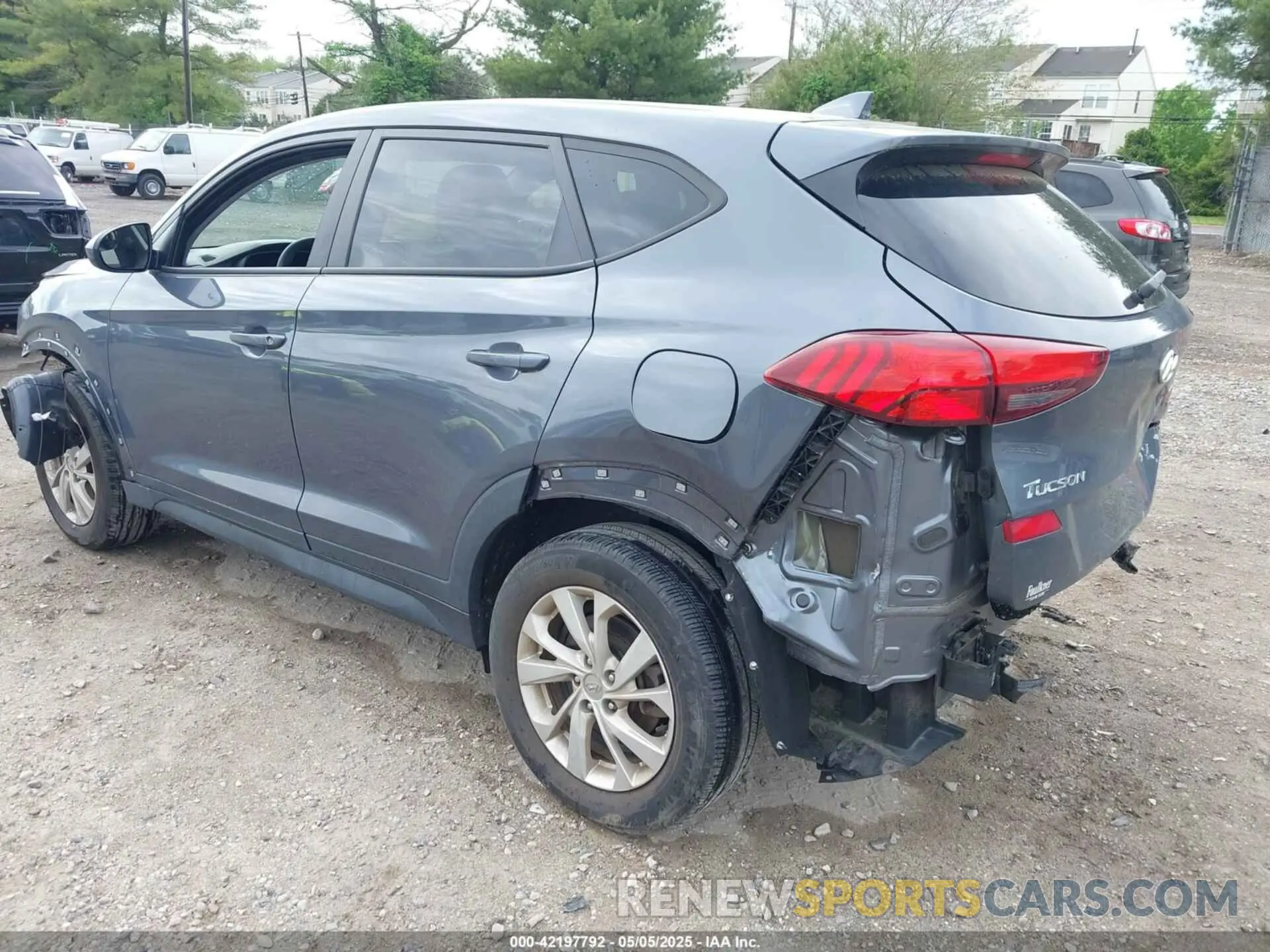 3 Photograph of a damaged car KM8J2CA40MU369680 HYUNDAI TUCSON 2021
