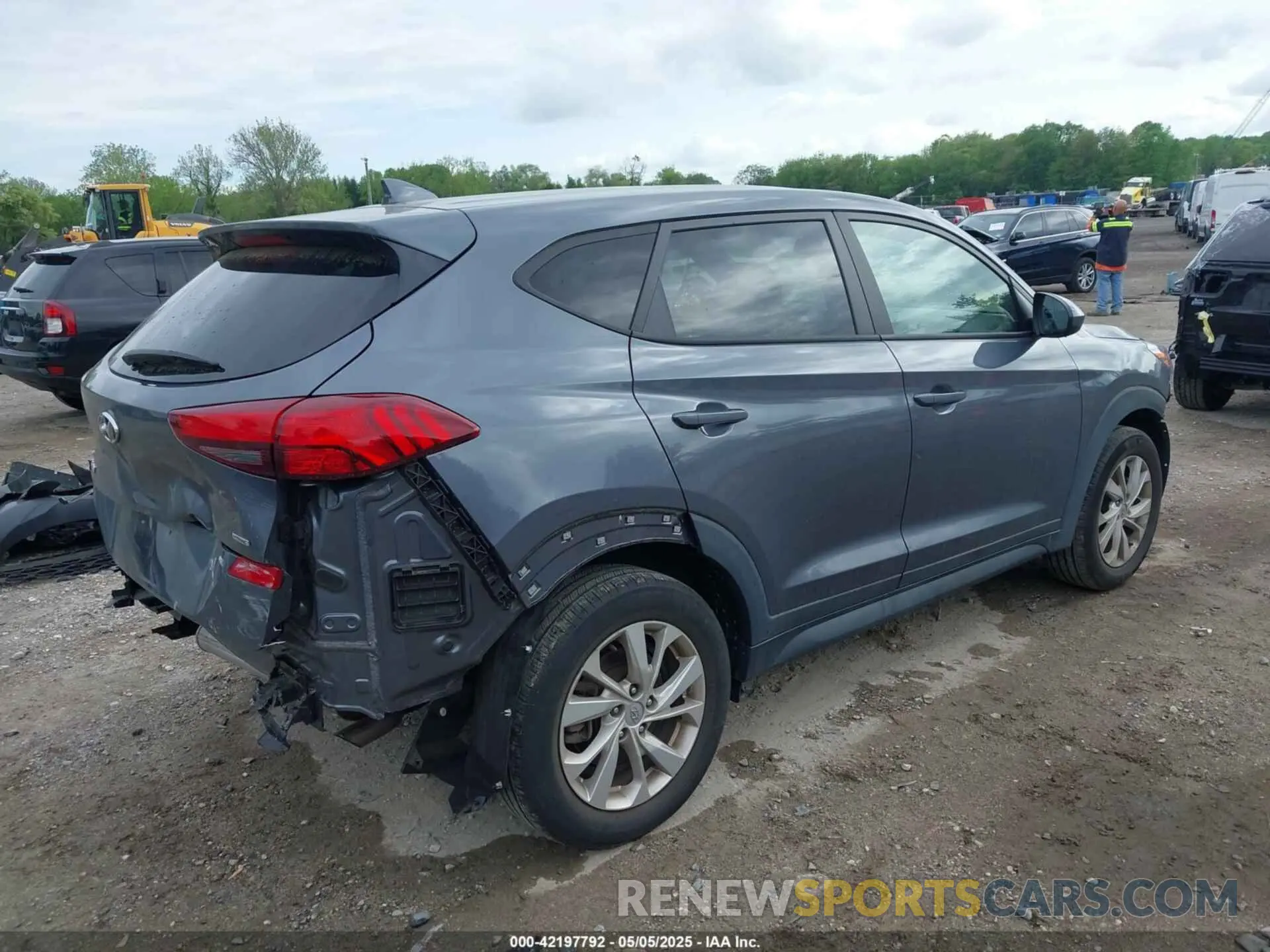 4 Photograph of a damaged car KM8J2CA40MU369680 HYUNDAI TUCSON 2021