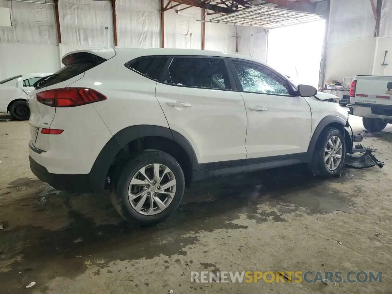 3 Photograph of a damaged car KM8J2CA41MU286310 HYUNDAI TUCSON 2021