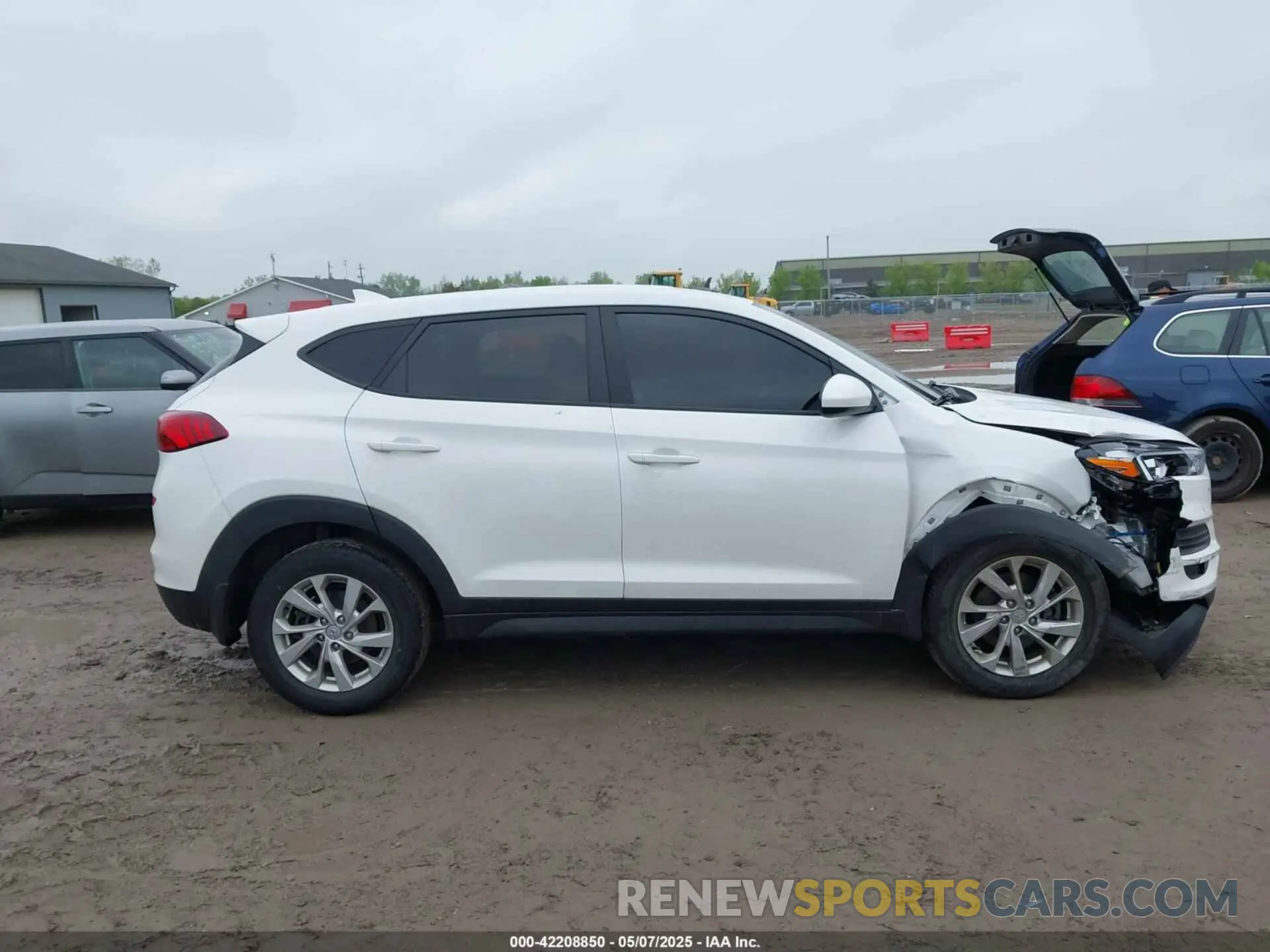 13 Photograph of a damaged car KM8J2CA41MU286484 HYUNDAI TUCSON 2021