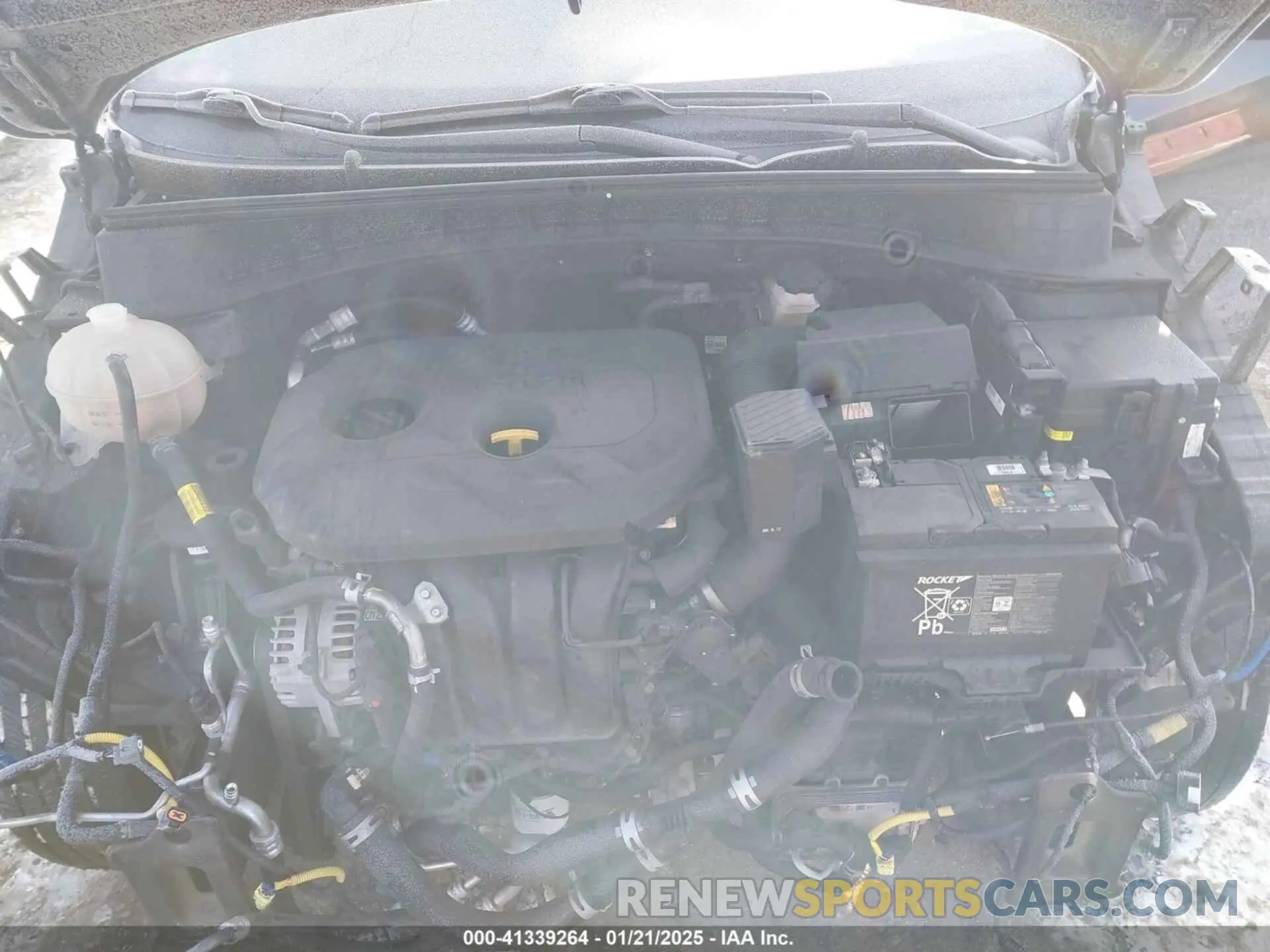 10 Photograph of a damaged car KM8J2CA42MU368157 HYUNDAI TUCSON 2021