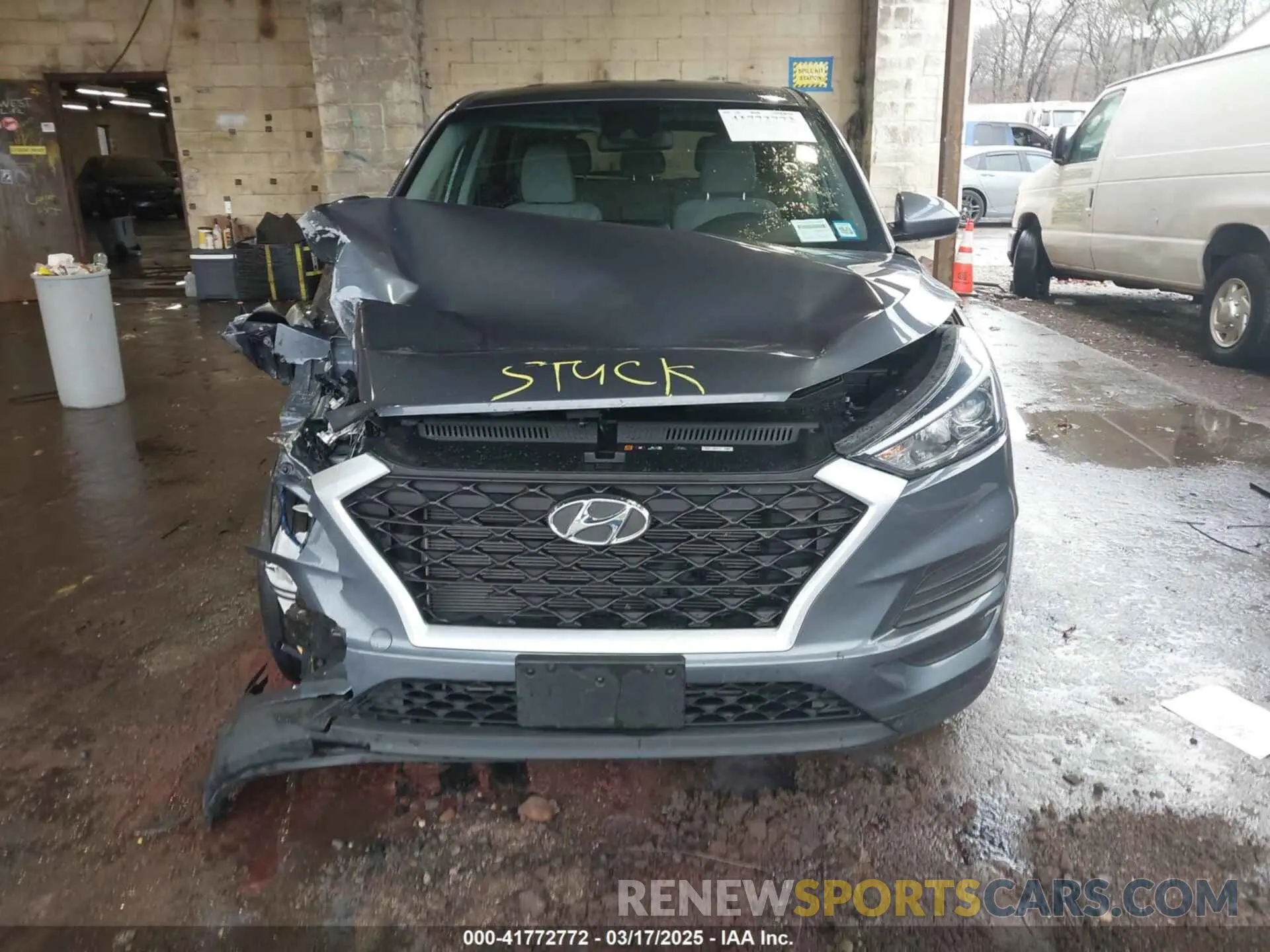 13 Photograph of a damaged car KM8J2CA42MU387677 HYUNDAI TUCSON 2021
