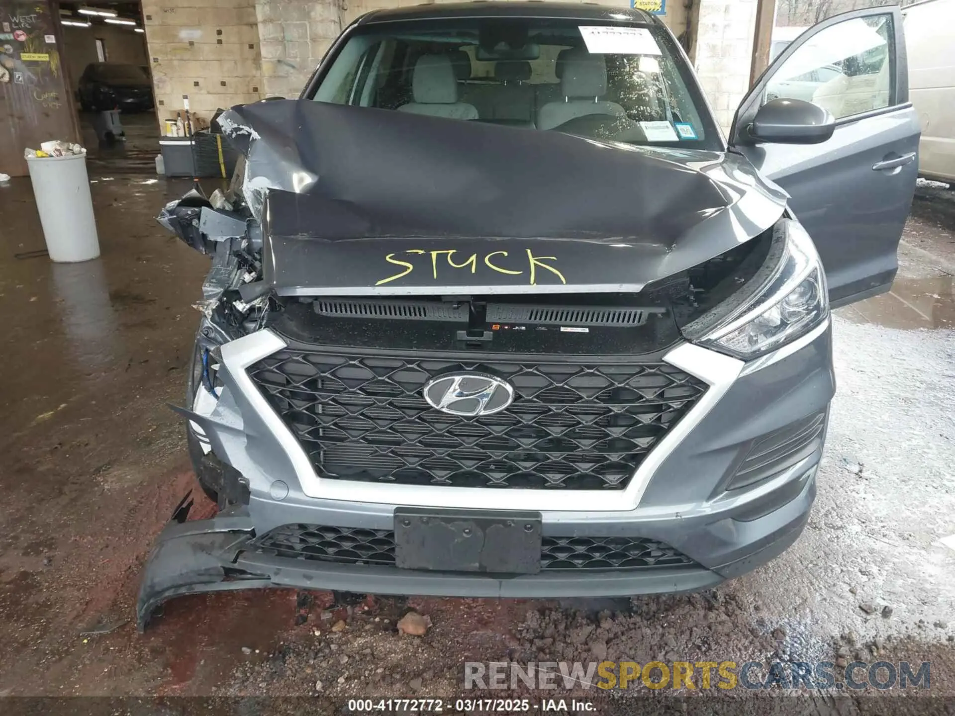 19 Photograph of a damaged car KM8J2CA42MU387677 HYUNDAI TUCSON 2021