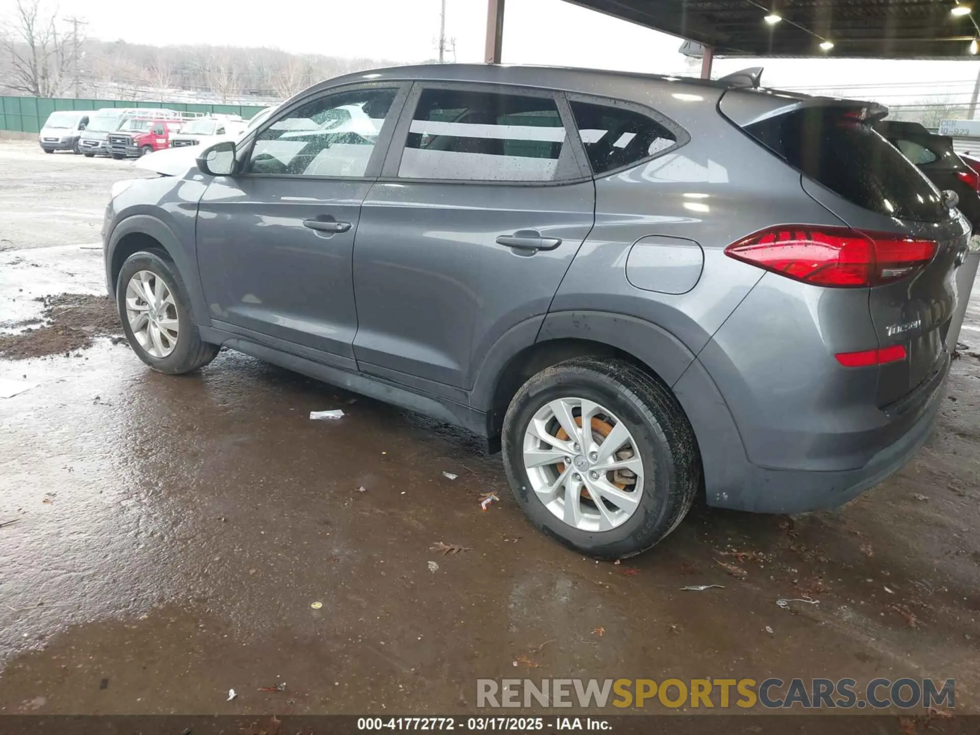 3 Photograph of a damaged car KM8J2CA42MU387677 HYUNDAI TUCSON 2021