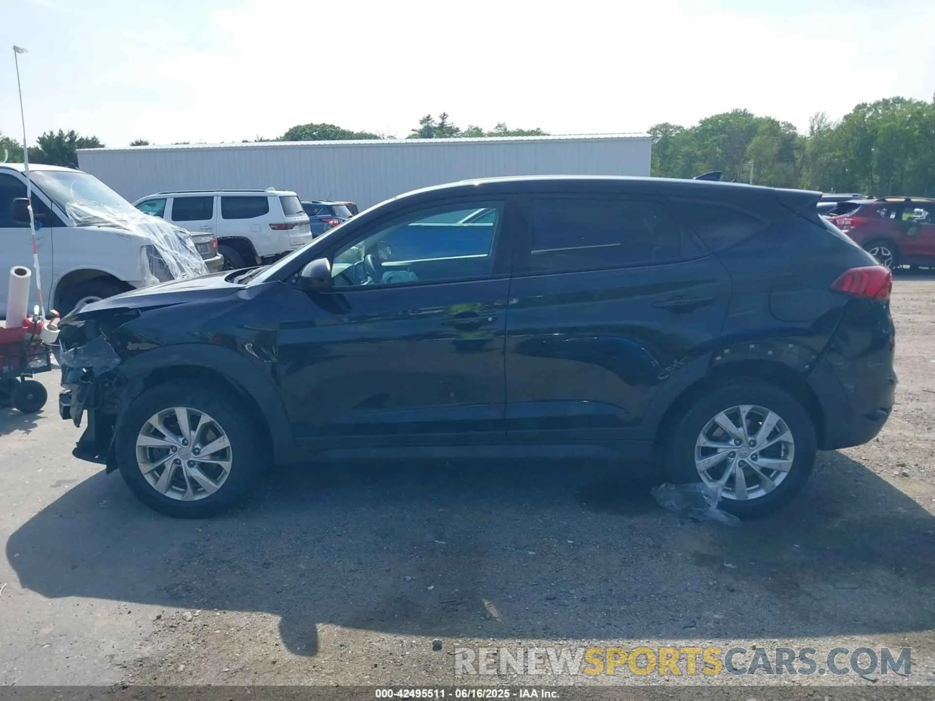 15 Photograph of a damaged car KM8J2CA43MU383007 HYUNDAI TUCSON 2021