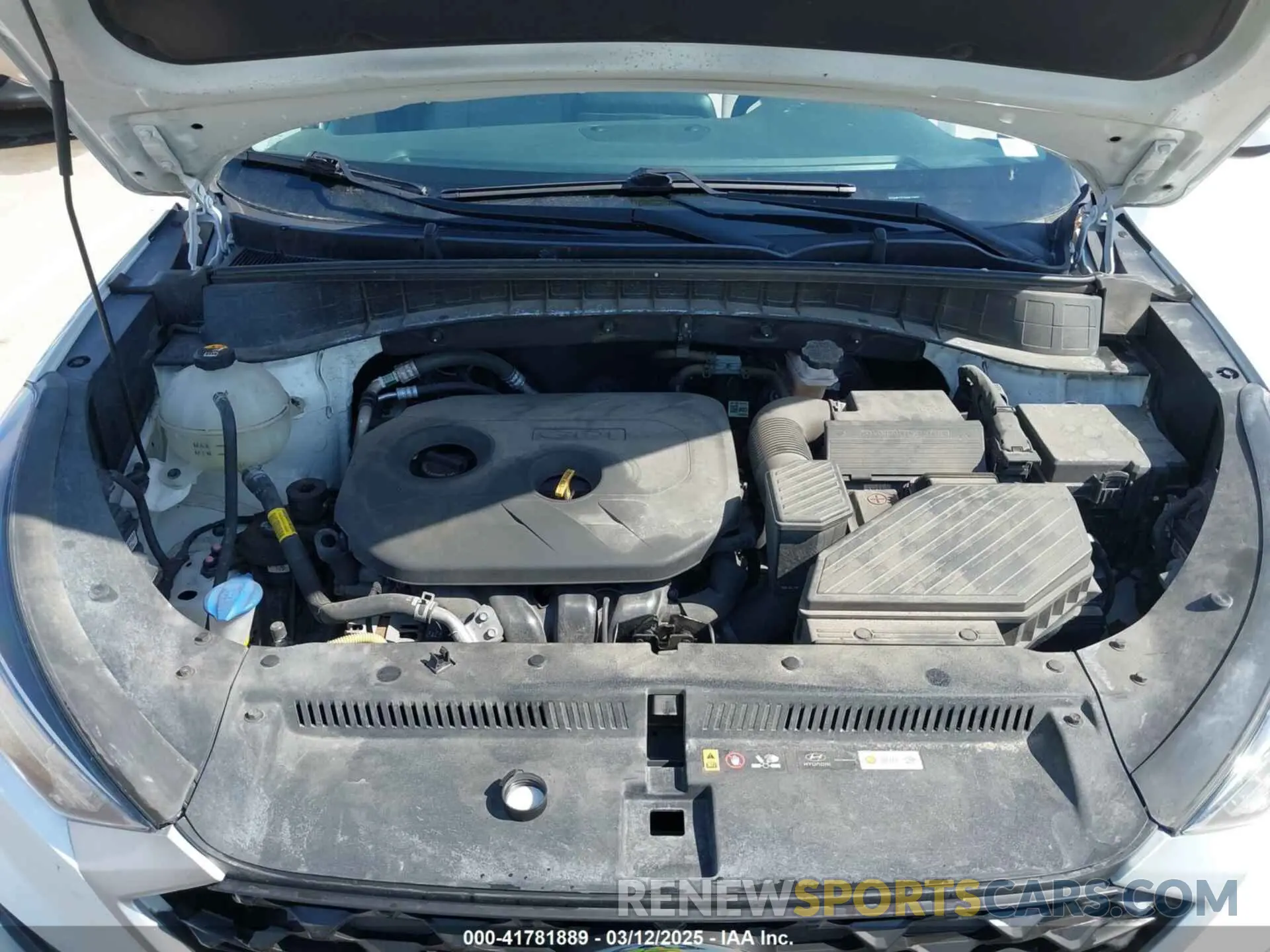 10 Photograph of a damaged car KM8J2CA44MU290013 HYUNDAI TUCSON 2021