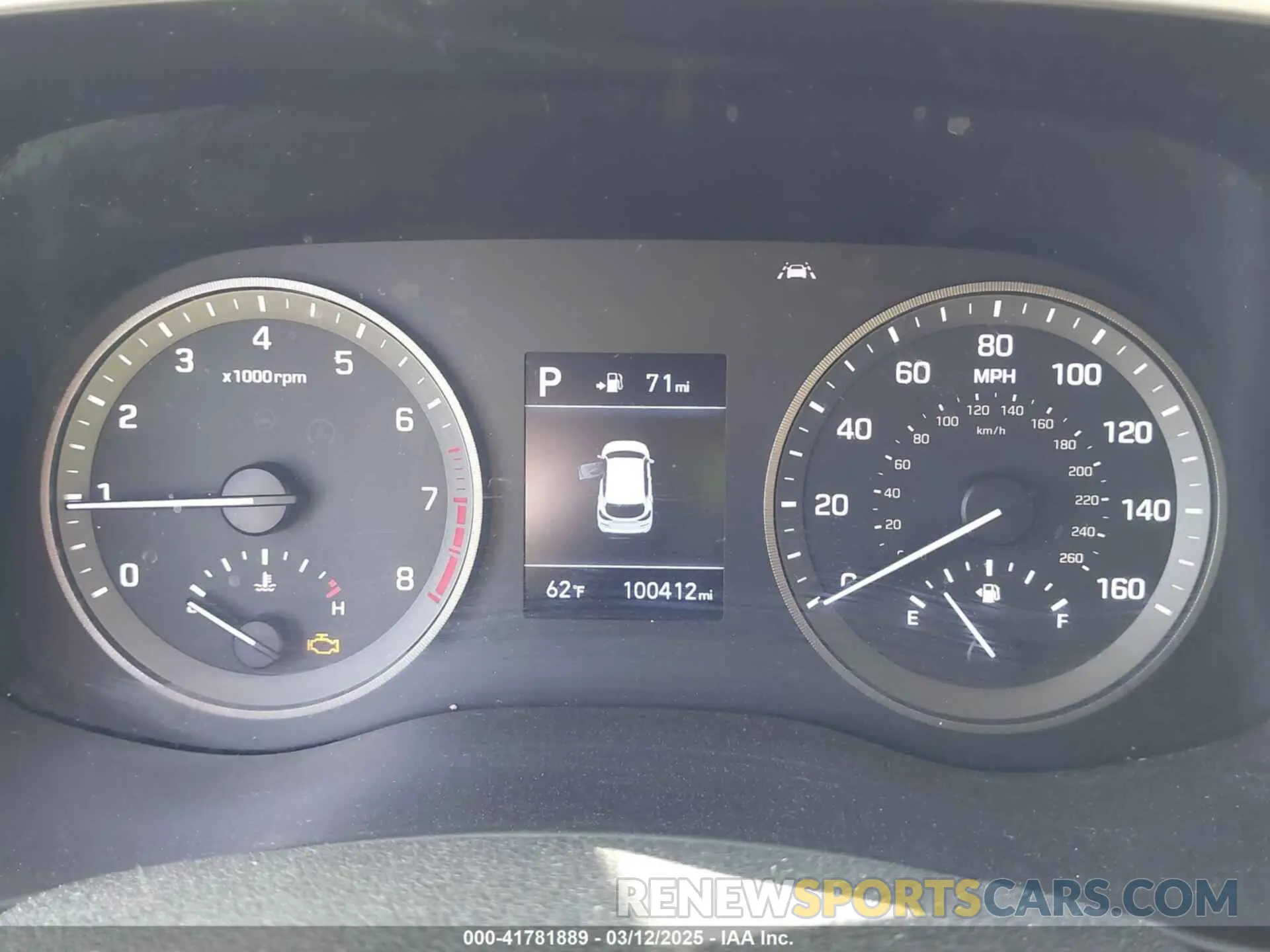 7 Photograph of a damaged car KM8J2CA44MU290013 HYUNDAI TUCSON 2021